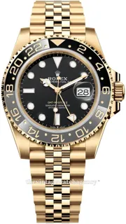 Rolex GMT-Master II 126718GRNR-0001 40mm Yellow gold Black