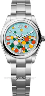 Rolex Oyster Perpetual 277200-0010 28mm Stainless steel Multi-colored