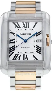 Cartier Tank Anglaise w5310006 47mm Stainless steel Silver