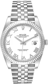 Rolex Datejust 41 126334-0024 White gold and Stainless steel White