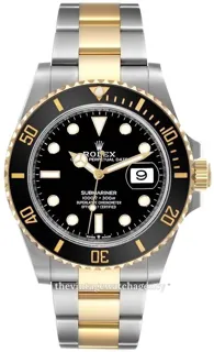 Rolex Submariner 126613LN-0002 41mm Yellow gold and Oystersteel Black