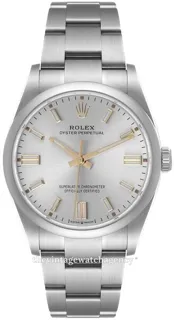 Rolex Oyster Perpetual 126000-0001 36mm Stainless steel Silver