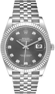 Rolex Datejust 41 126334-0006 White gold and Stainless steel Gray