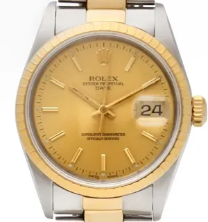 Rolex Oyster Perpetual Date 15233 34mm Stainless steel