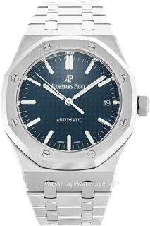 Audemars Piguet Royal Oak 15450ST.OO.1256ST.03 37mm Stainless steel Blue