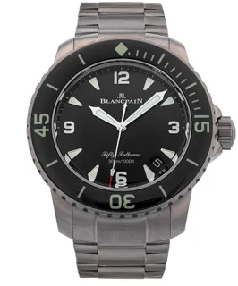 Blancpain Fifty Fathoms 5015-12B30-98B 45mm Titanium Black