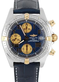 Breitling Cockpit B13357 39mm Gold/Steel Blue