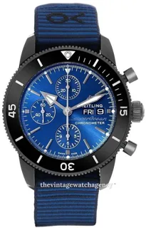 Breitling Superocean Heritage M133132A1C1W1 Stainless steel Blue