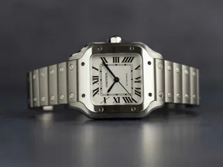 Cartier Santos WSSA0029 35mm Stainless steel Silver