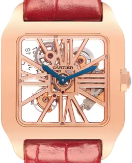 Cartier Santos W2020057 38.5mm Rose gold