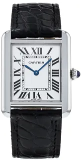 Cartier Tank Solo W1018255 23mm Stainless steel Silver