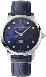 Frédérique Constant Classics FC-206MPND1S6 brushed/polished steel Blue