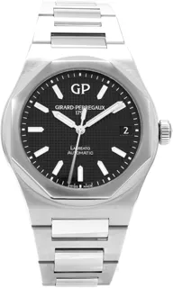 Girard-Perregaux Laureato 81010-11-634-11A 42mm Stainless steel Black