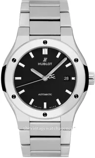 Hublot Classic Fusion 45, 42, 38, 33  548.NX.1170.NX Titanium Black