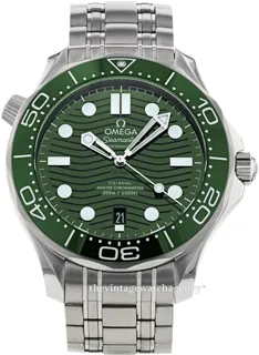 Omega Seamaster Diver 300M 210.30.42.20.10.001 Stainless steel Green