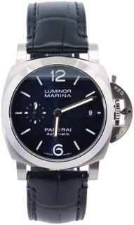 Panerai Luminor PAM01370 40mm Stainless steel Blue