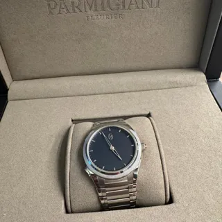 Parmigiani Fleurier Tonda PFC905-1020001-100182 40mm Stainless steel Blue