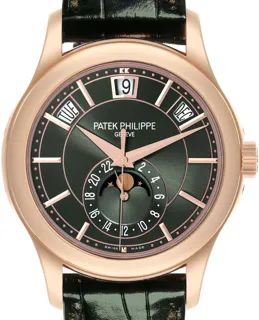 Patek Philippe Annual Calendar 5205R-011 Rose gold Green