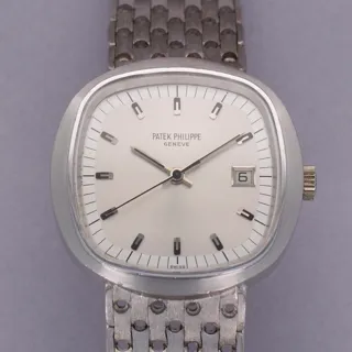 Patek Philippe Beta 21 3587/2G 42mm 18k white gold Silver