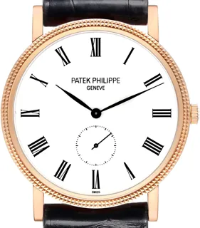 Patek Philippe Calatrava 5119R-001 36mm Rose gold White