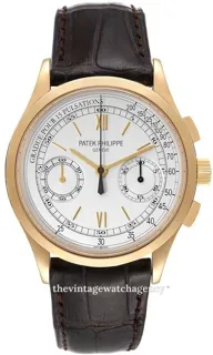 Patek Philippe Chronograph 5170J-001 39mm Yellow gold Silver