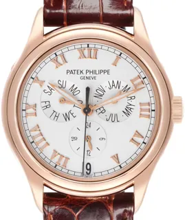 Patek Philippe Complications Annual Calendar 5035R-001 37mm Rose gold Silver