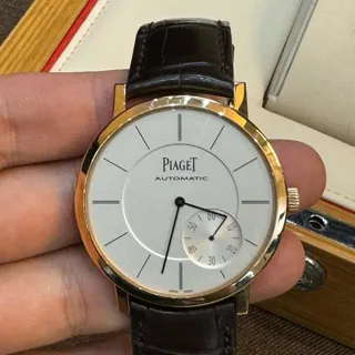 Piaget Altiplano G0A35131 43mm Rose gold Silver