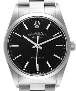 Rolex Air King 14000 34mm Stainless steel Black