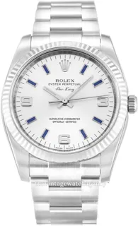 Rolex Air King 114234/11 34mm Stainless steel Silver