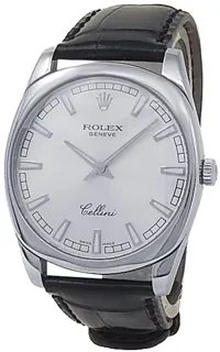 Rolex Cellini 4243/9 38mm White gold Silver