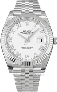 Rolex Datejust 41 126334-0024 White gold and Stainless steel White