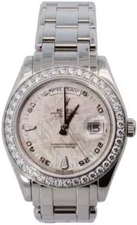 Rolex Day-Date 18946 39mm Platinum Gray