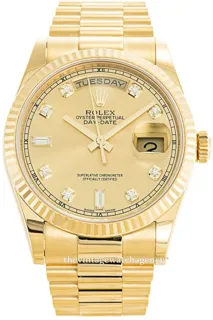 Rolex Day-Date 36 118238-0116 36mm Yellow gold Champagne