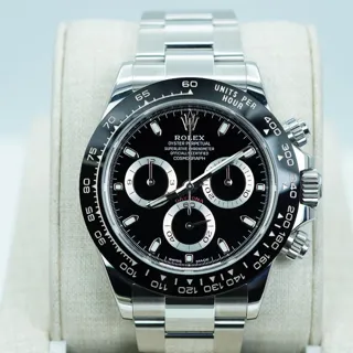 Rolex Daytona 116500 40mm Stainless steel Black