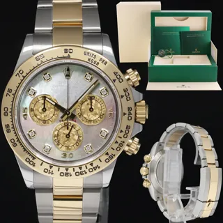 Rolex Daytona 116503 40mm Two-Tone$Yellow Gold$Stainless Steel Dark Mother of Pearl$Gold