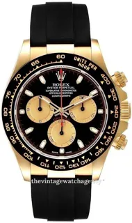 Rolex Daytona 116518LN-0047 40mm Ceramic and Yellow gold Black