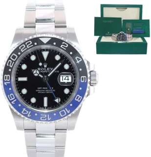 Rolex GMT-Master II 126710BLNR 40mm Stainless steel Black