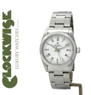 Rolex Oyster Perpetual 31 77080 31mm Stainless steel White