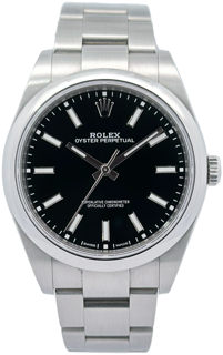 Rolex Oyster Perpetual 39 114300 39mm Stainless steel Black