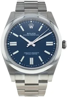 Rolex Oyster Perpetual 41 124300 41mm Stainless steel Blue