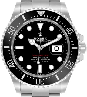 Rolex Sea-Dweller 126600 43mm Stainless steel Black