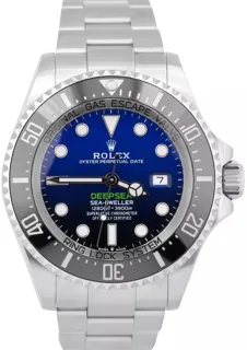 Rolex Sea-Dweller Deepsea 126660-0002 44mm Stainless steel Blue