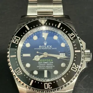 Rolex Sea-Dweller Deepsea 126660-0002 44mm Stainless steel Blue