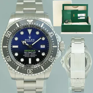 Rolex Sea-Dweller Deepsea 126660 44mm Stainless steel Black