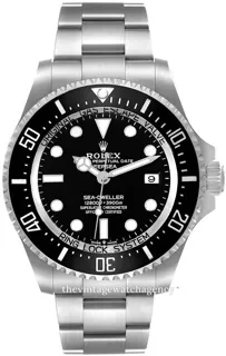 Rolex Sea-Dweller Deepsea 136660-0004 44mm Titanium and Stainless steel Black