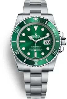 Rolex Submariner 116610LV 40mm Stainless steel Green