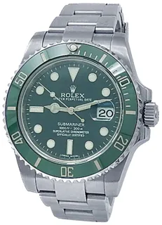 Rolex Submariner 116610LV 40mm Stainless steel Green