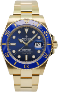 Rolex Submariner 126618LB Yellow gold Blue