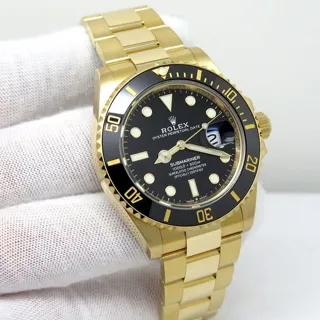 Rolex Submariner 126618LN-0002 41mm Yellow gold Black