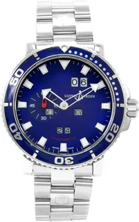 Ulysse Nardin Marine 333-77-7 43mm Stainless steel Blue